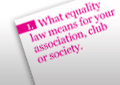 Equality Act guidance